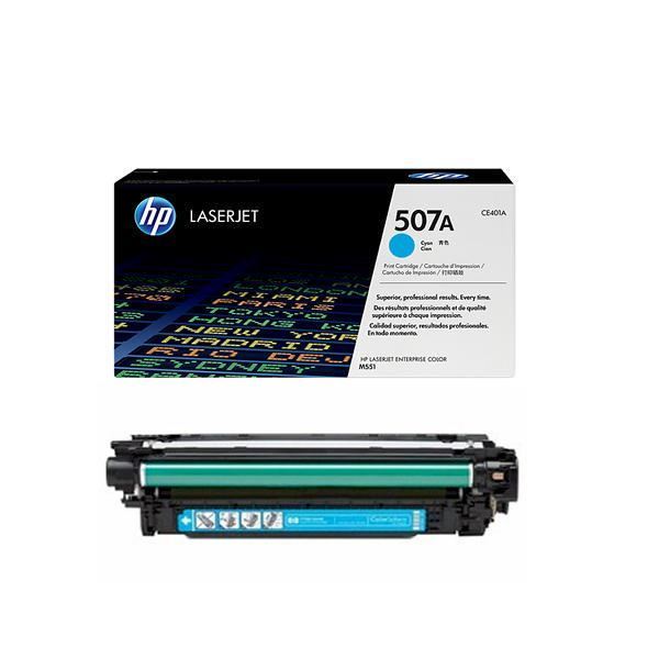 HP 507A Original Toner Cartridge – Cyan- CE401A – HP LaserJet Toner