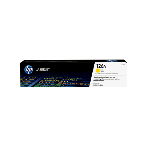 Hp 126A Original Toner Cartridge – Yellow