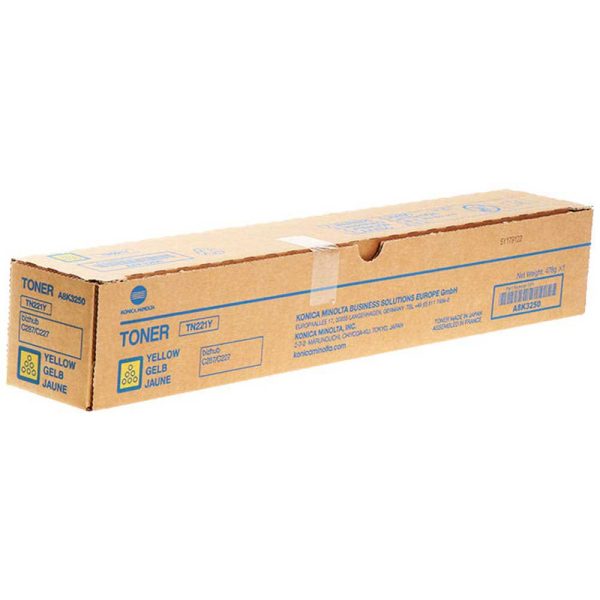 Konica Minolta TN-221 C227/C287 A8K3250 Toner