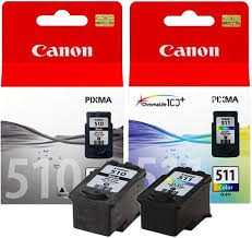 Canon PG 510/511 Original Ink Cartridge Combo Pack