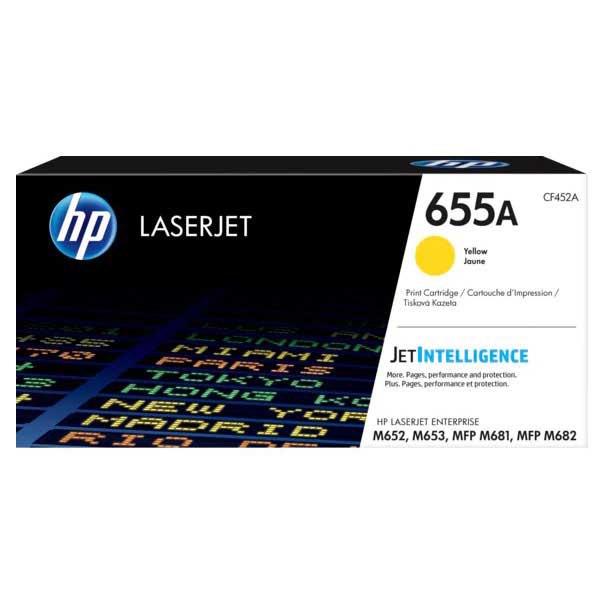 HP 655A Original Toner Cartridge – Yellow