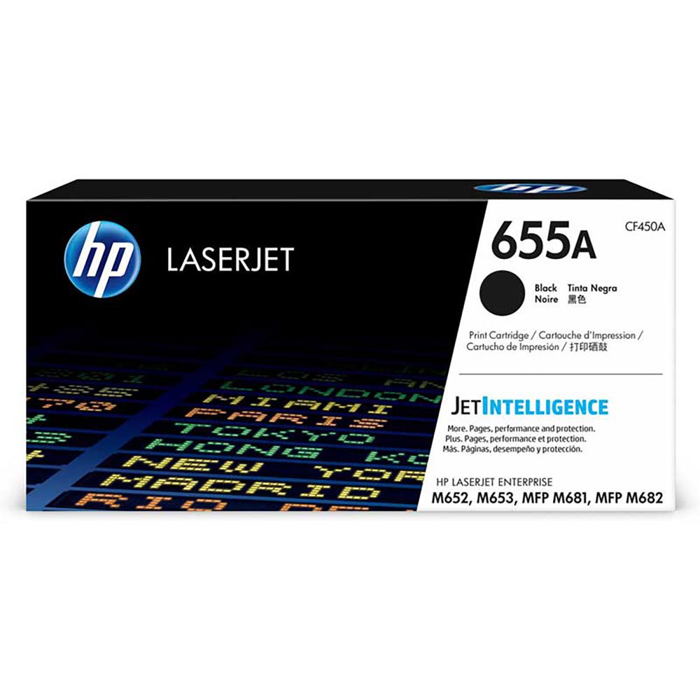HP 655A Original Toner Cartridge – Black – CF450A – HP Laser Jet Toner