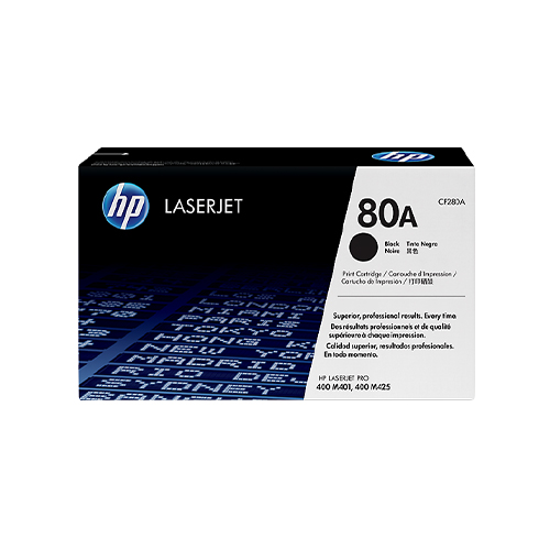 HP 80A Original Toner Cartridge – Black – CF280A – HP Laser Jet Toner