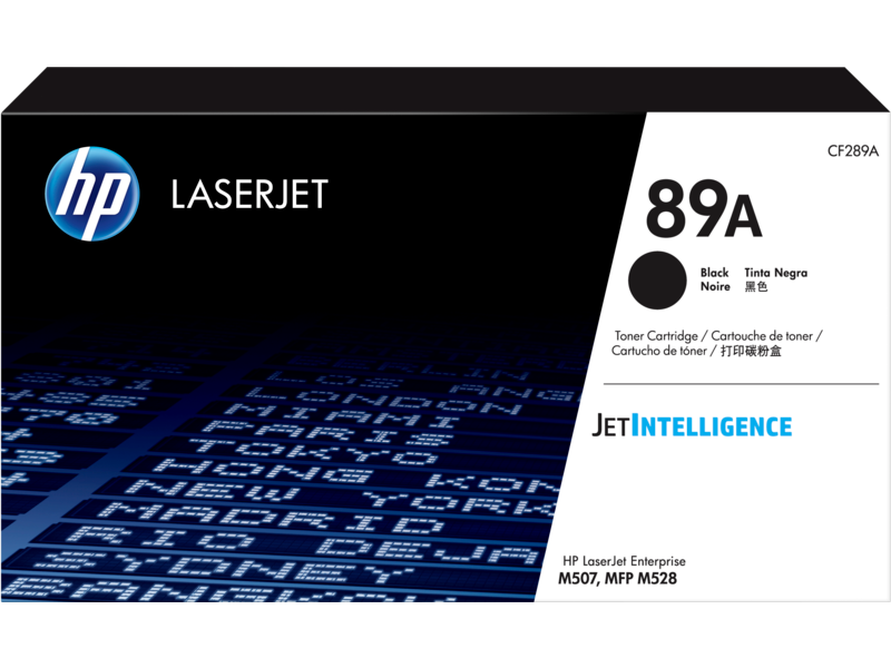HP 89A Black Original LaserJet Toner Cartridge (CF289A)